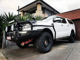 MCC BLACK SIDESTEP/RAIL KIT TO FIT 50MM BULLBAR FOR FORD RANGER 11-21