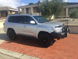 MCC PHOENIX SINGLE BLACK LOOP STEEL BULLBAR FOR TOYOTA LANDCRUISER 07-15