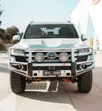 MCC CHROME INSERT SIDESTEP/RAIL KIT TO FIT 50MM BULLBAR FOR TOYOTA LANDCRUISER 22-ON