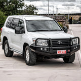 MCC FALCON A-FRAME BULLBAR WITH FOG LIGHTS FOR TOYOTA LANDCRUISER 07-15