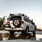 MCC REAR WHEEL CARRIER BAR WITH SINGLE JERRY CAN HOLDER FOR TOYOTA LAND CRUISER 07-21