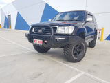 MCC PHOENIX SINGLE BLACK LOOP STEEL BULLBAR FOR TOYOTA LANDCRUISER 98-07