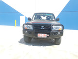 MCC FALCON A-FRAME BULLBAR WITHOUT FOG LIGHTS FOR MITSUBISHI PAJERO 99-06