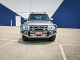MCC FALCON A-FRAME BULLBAR WITH FOG LIGHTS FOR MITSUBISHI PAJERO 06-21