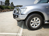 MCC FALCON A-FRAME BULLBAR WITH FOG LIGHTS FOR MITSUBISHI PAJERO 06-21