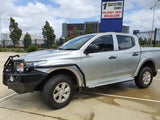 MCC BLACK SIDESTEP/RAIL KIT TO FIT 50MM BULLBAR FOR MITSUBISHI TRITON 15-19