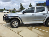 MCC BLACK SIDESTEP/RAIL KIT TO FIT 50MM BULLBAR FOR MITSUBISHI TRITON 15-19