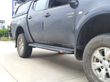 MCC BLACK SIDESTEP KIT FOR MITSUBISHI CHALLENGER 08-16
