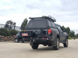MCC REAR WHEEL CARRIER BAR WITH DUAL JERRY CAN HOLDERS FOR MITSUBISHI TRITON 06-09