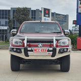 MCC FALCON ALUMINIUM A-FRAME BULLBAR WITHOUT FOG LIGHTS FOR HOLDEN COLORADO 7 12-16