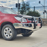 MCC FALCON ALUMINIUM A-FRAME BULLBAR WITHOUT FOG LIGHTS FOR HOLDEN COLORADO 7 12-16