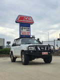 MCC FALCON A-FRAME BULLBAR WITHOUT FOG LIGHTS FOR NISSAN PATROL 05-12