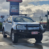 MCC FALCON A-FRAME BULLBAR WITH FOG LIGHTS FOR HOLDEN COLORADO 7 12-16