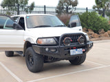 MCC FALCON BLACK LOOP BULLBAR WITHOUT FOG LIGHTS FOR MITSUBISHI TRITON 96-06