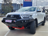 MCC ROCKER LOW LOOP BULLBAR FOR TOYOTA HILUX 20-ON