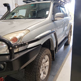 MCC BLACK SIDESTEP/RAIL KIT TO FIT 50MM BULLBAR FOR TOYOTA PRADO 02-09