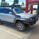 MCC BLACK SIDESTEP/RAIL KIT TO FIT 50MM BULLBAR FOR TOYOTA PRADO 02-09