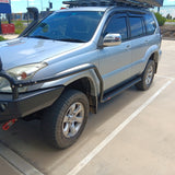 MCC BLACK SIDESTEP/RAIL KIT TO FIT 50MM BULLBAR FOR TOYOTA PRADO 02-09