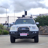 MCC FALCON STAINLESS LOOP BULLBAR WITH FOG LIGHTS FOR FORD RANGER 09-11