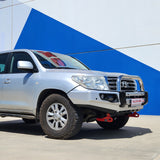 MCC FALCON STAINLESS LOOP BULLBAR WITHOUT FOG LIGHTS FOR TOYOTA LANDCRUISER 07-15