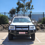 MCC FALCON A-FRAME BULLBAR WITHOUT FOG LIGHTS FOR HOLDEN COLORADO 7 12-16
