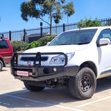 MCC FALCON A-FRAME BULLBAR WITHOUT FOG LIGHTS FOR HOLDEN COLORADO 7 12-16