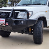 MCC FALCON A-FRAME BULLBAR WITHOUT FOG LIGHTS FOR TOYOTA PRADO 96-02