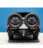 MCC REAR WHEEL CARRIER BAR WITH DUAL REAR WHEEL HOLDERS FOR MITSUBISHI TRITON 24-ON