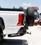 MCC REAR WHEEL CARRIER BAR WITH DUAL REAR WHEEL HOLDERS FOR MITSUBISHI TRITON 24-ON