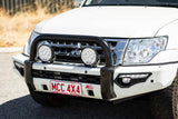 MCC PHOENIX SINGLE BLACK LOOP STEEL BULLBAR FOR MITSUBISHI PAJERO 06-21