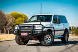 MCC CHROME INSERT SIDESTEP/RAIL KIT TO FIT 50MM BULLBAR FOR TOYOTA LANDCRUISER 98-07