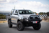 MCC PHOENIX SINGLE BLACK LOOP STEEL BULLBAR FOR TOYOTA HILUX 20-ON