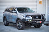 MCC FALCON A-FRAME BULLBAR WITH FOG LIGHTS FOR TOYOTA FORTUNER 15-20