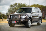 MCC PHOENIX A-FRAME STEEL BULLBAR FOR MITSUBISHI PAJERO 06-21