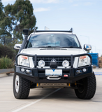 MCC FALCON STEEL A-FRAME BULLBAR WITH FOG LIGHTS FOR HOLDEN RODEO 07-11