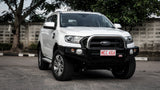 MCC FALCON BLACK LOOP BULLBAR WITH FOG LIGHTS FOR FORD RANGER 16-21 (NON TECH PACK)