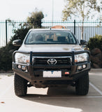 MCC FALCON A-FRAME BULLBAR WITH FOG LIGHTS FOR TOYOTA HILUX 15-20