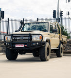 MCC FALCON A-FRAME BULLBAR WITH FOG LIGHTS FOR TOYOTA LANDCRUISER 07-20