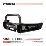 MCC PHOENIX SINGLE LOOP STAINLESS STEEL BULLBAR FOR TOYOTA LANDCRUISER 22-ON