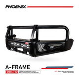 MCC PHOENIX A-FRAME STEEL BULLBAR FOR TOYOTA LANDCRUISER 22-ON
