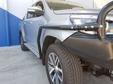 MCC CHROME INSERT SIDESTEP/RAIL KIT TO FIT 50MM BULLBAR FOR TOYOTA HILUX 15-ON