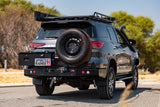 MCC REAR WHEEL CARRIER BAR WITH DUAL REAR WHEEL HOLDERS FOR TOYOTA FORTUNER 15-ON