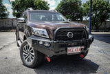 MCC FALCON BLACK LOOP BULLBAR WITH FOG LIGHTS FOR NISSAN NAVARA 21-ON