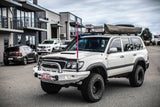 MCC ROCKER SINGLE LOOP SAND BLACK BULLBAR FOR TOYOTA LANDCRUISER 98-07