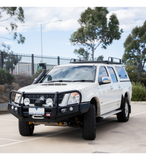 MCC FALCON STEEL A-FRAME BULLBAR WITH FOG LIGHTS FOR HOLDEN RODEO 07-11