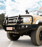 MCC FALCON A-FRAME BULLBAR WITH FOG LIGHTS FOR TOYOTA LANDCRUISER 07-20
