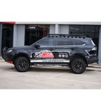 MCC BLACK SIDESTEP KIT FOR ISUZU MUX 20-ON
