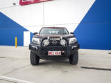 MCC PHOENIX SINGLE BLACK LOOP STEEL BULLBAR FOR NISSAN NAVARA 15-20