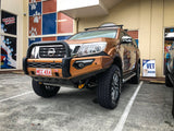 MCC PHOENIX SINGLE BLACK LOOP STEEL BULLBAR FOR NISSAN NAVARA 15-20