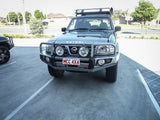 MCC FALCON A-FRAME BULLBAR WITH FOG LIGHTS FOR NISSAN PATROL 97-05